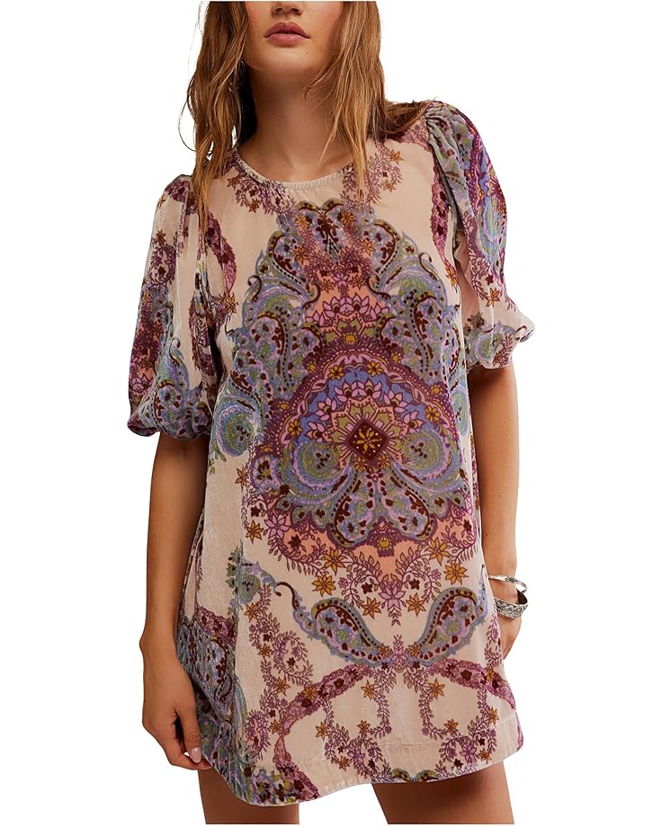 

Женская блуза Free People Maye Printed Velvet, Tea Combo