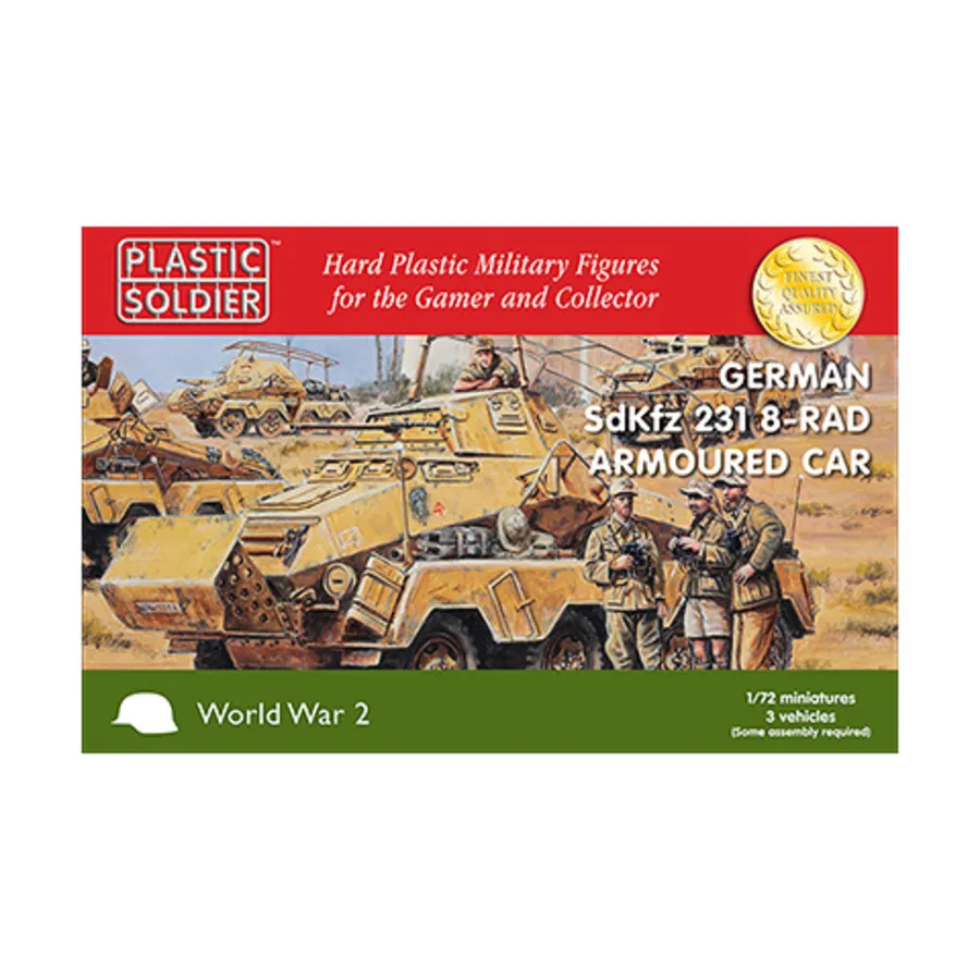 

Бронеавтомобиль SdKfz 231 8-RAD, WWII Miniatures - Germany (1:72)
