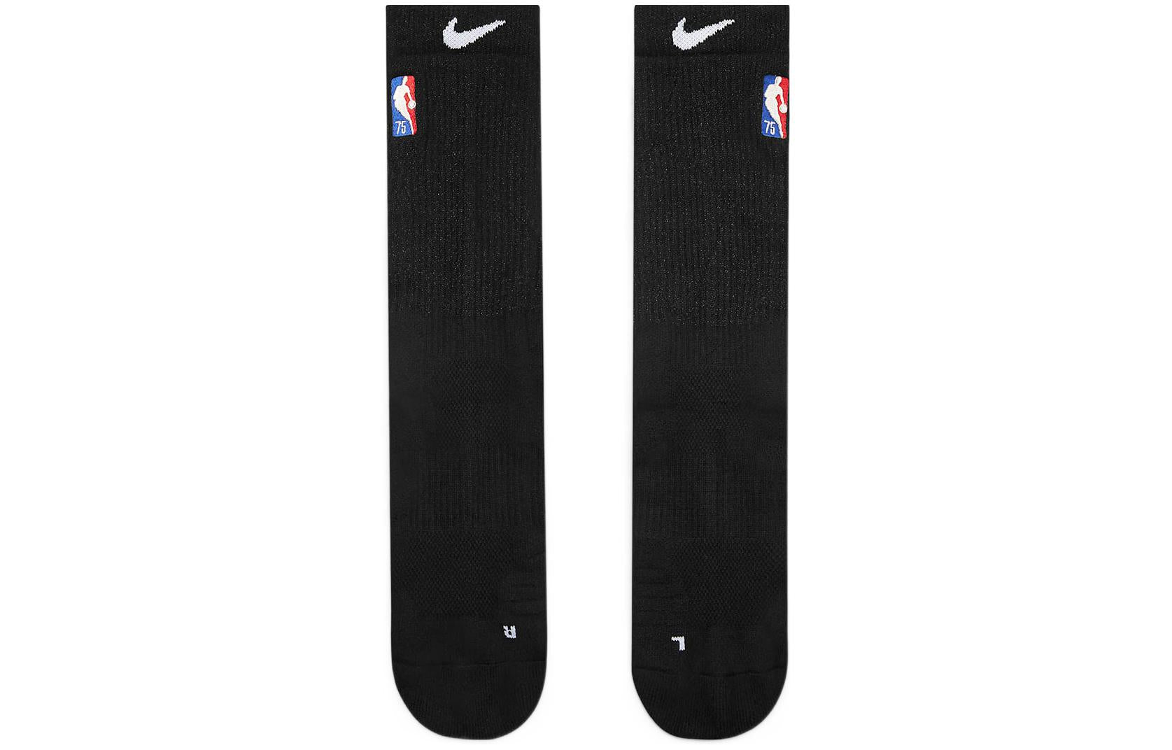 Носки Nike Elite Crew Socks Nba Casual Sports Mid Tops Couple Style One Pair Black DA4960-010, черный — фото 2