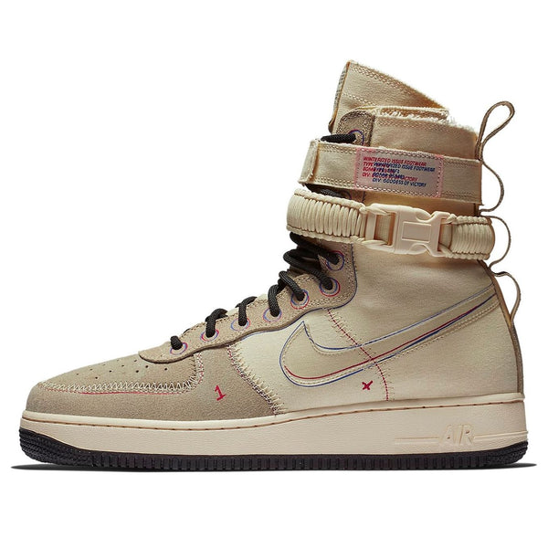 

Кроссовки sf air force 1 high 'muslin' Nike, мультиколор