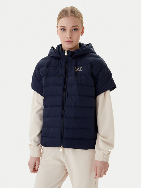 

Утепленный жилет regular fit 7W000477 AF12476 UB102 Ea7 Emporio Armani, синий