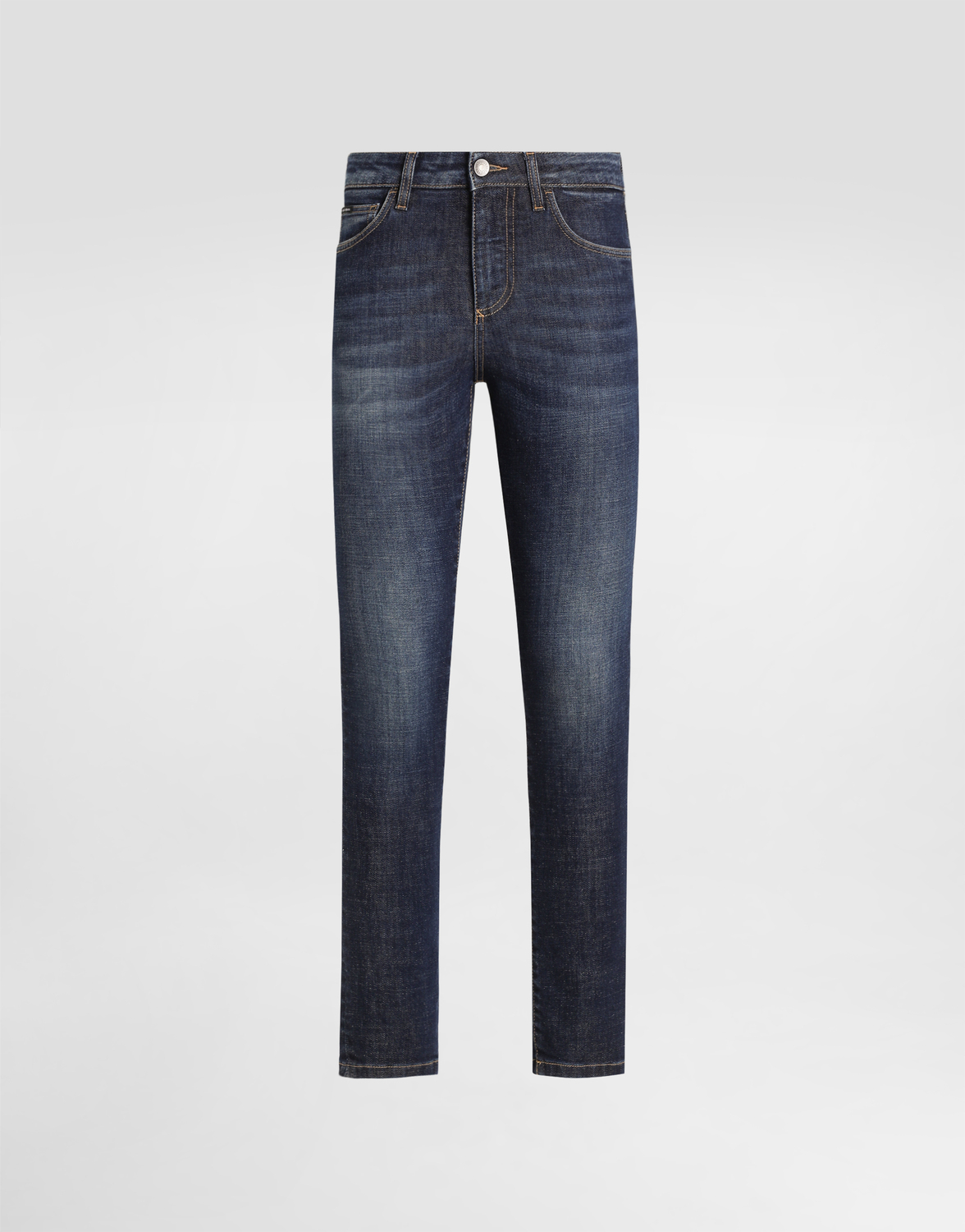 

Джинсы из эластичного денима с пятью карманами DOLCE & GABBANA, мультиколор