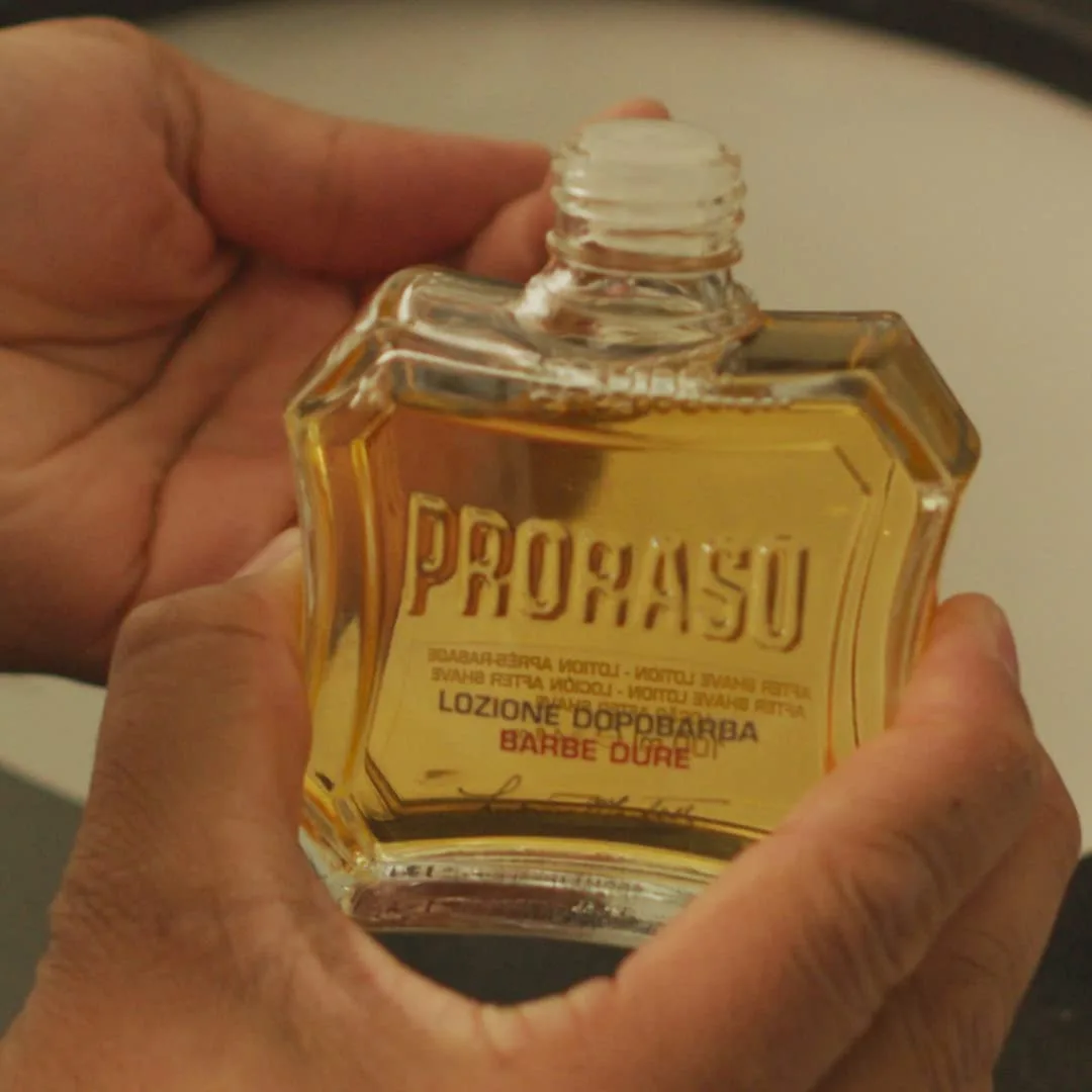Лосьон после бритья Proraso - масло сандалового дерева и масло ши - увлажняющий и питательный спрей после бритья для жесткой бороды - премиальное итальянское средство для бритья для мужчин - 95 мл — фото 4