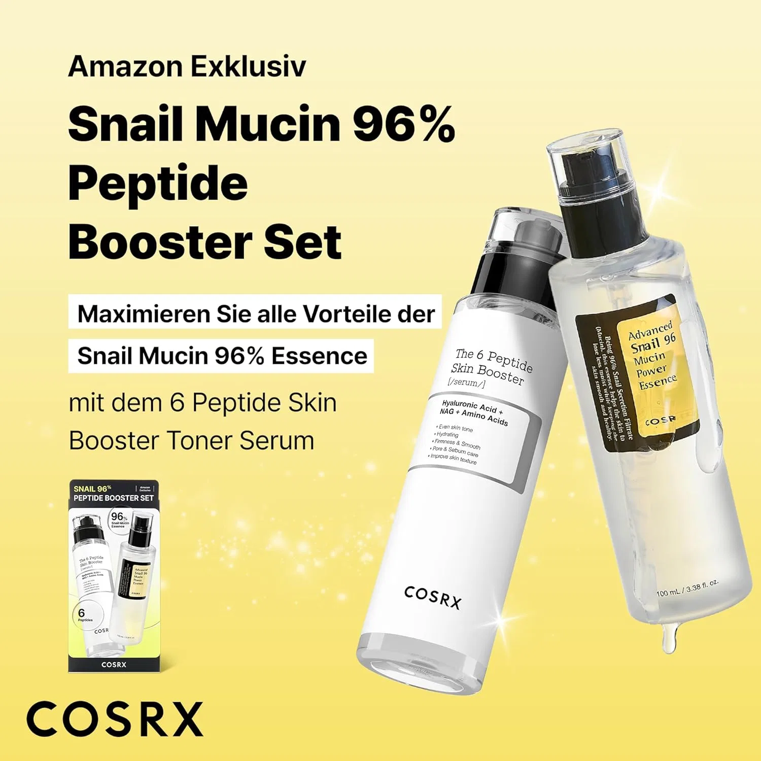 Набор COSRX Snail Mucin 96% Peptide Booster Set Cosrx — фото 2