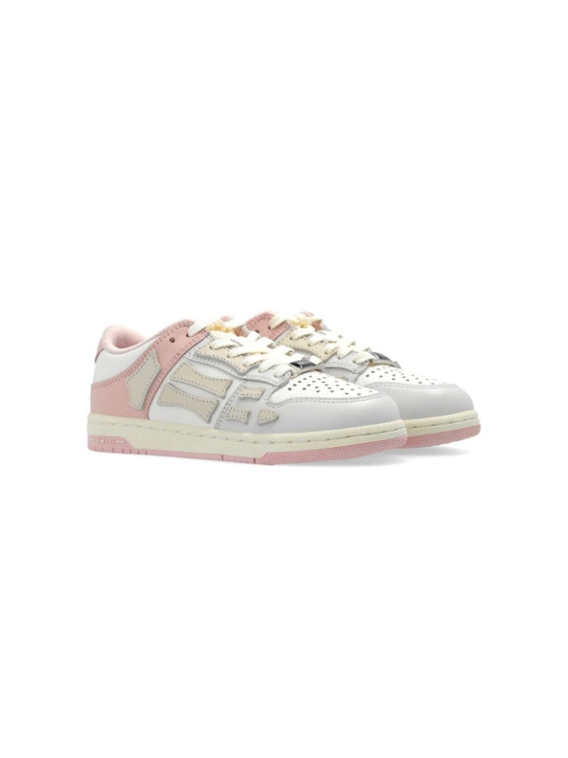 

AMIRI KIDS кроссовки Skel со вставками, розовый