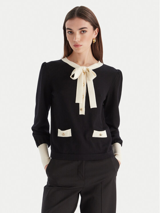 

Свитер regular fit Maluma 100211 Luisa Spagnoli, черный