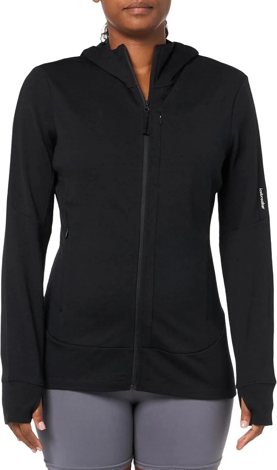 

Icebreaker Merino женская толстовка с молнией Merino 260 Quantum IV