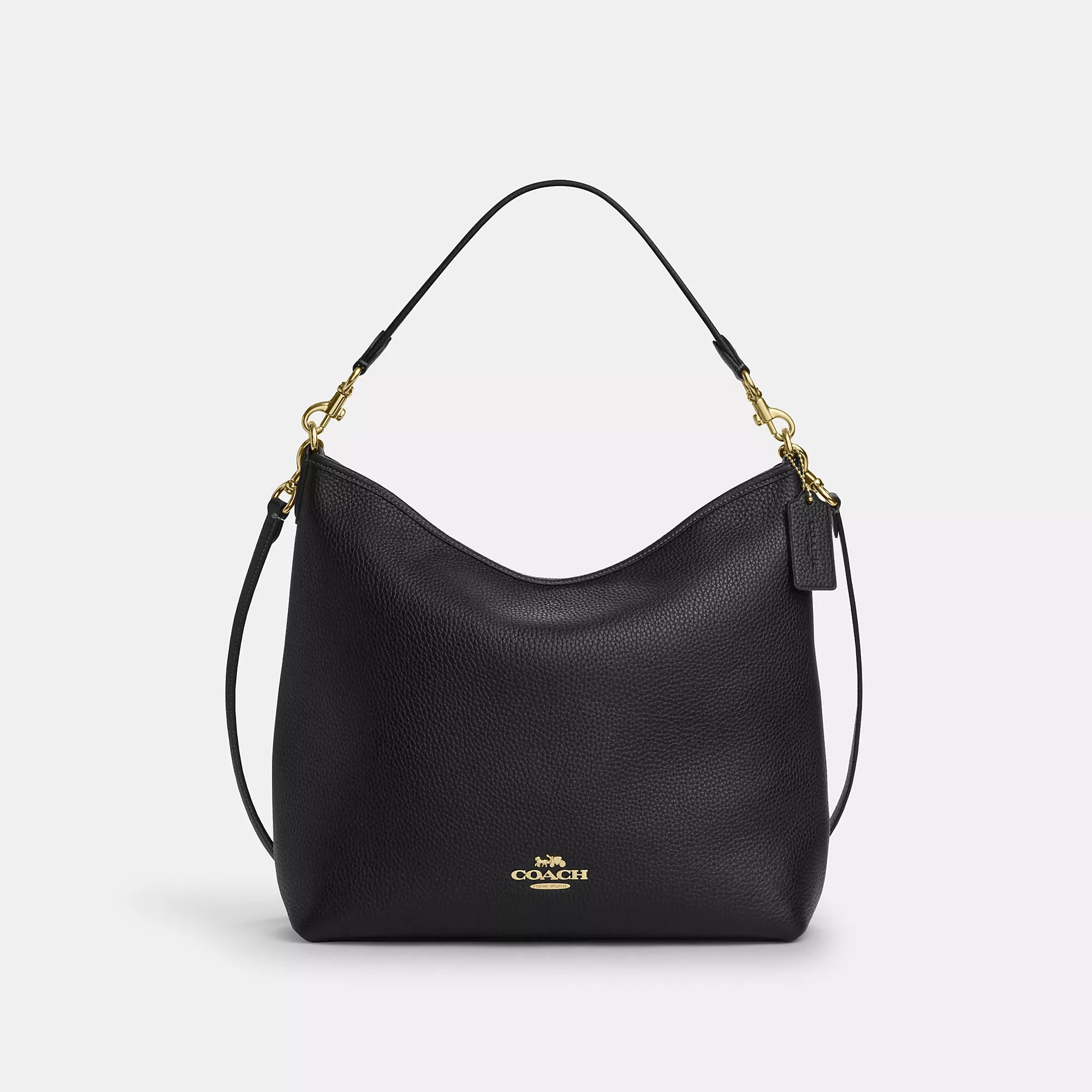 

Большая сумка через плечо Coach Outlet Laurel, золотой/черный