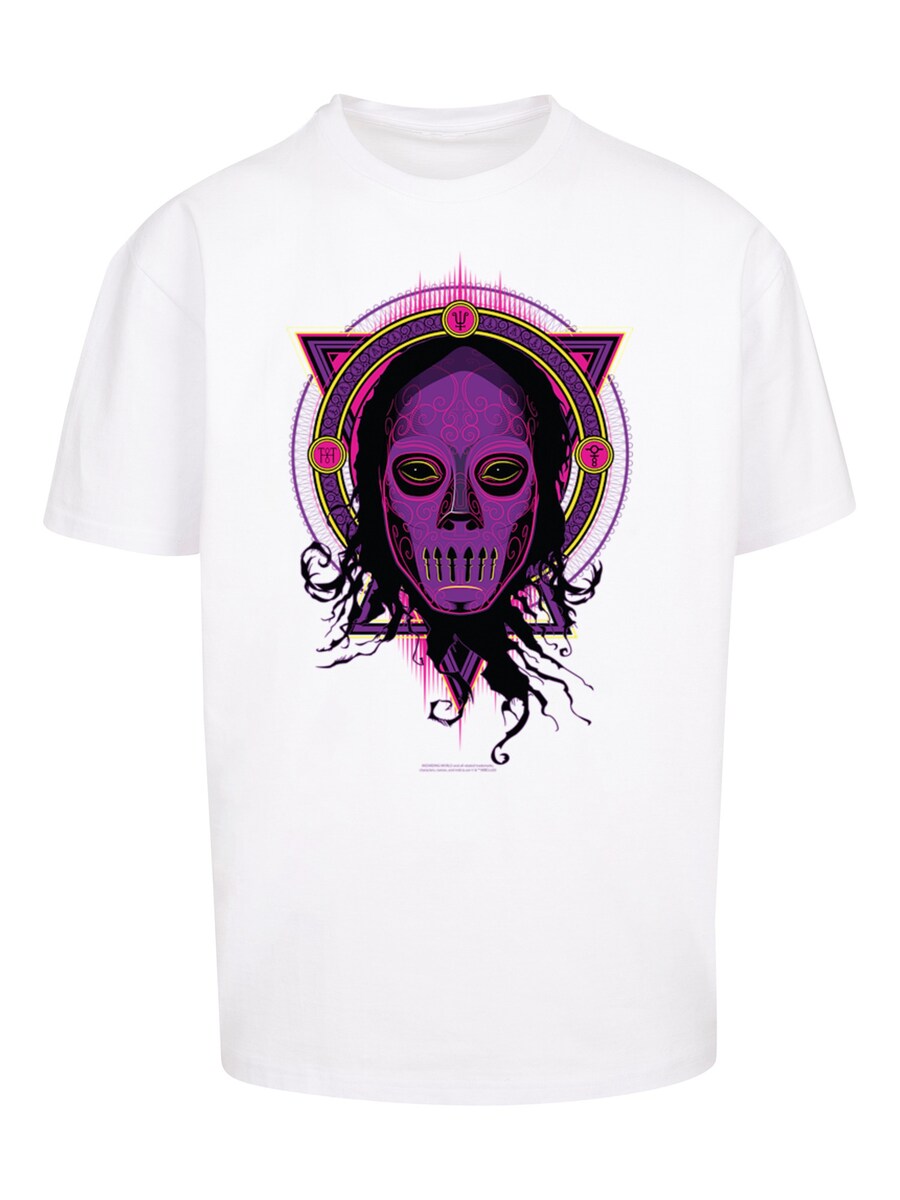 

Рубашка F4NT4STIC Harry Potter Neon Death Eater, белый