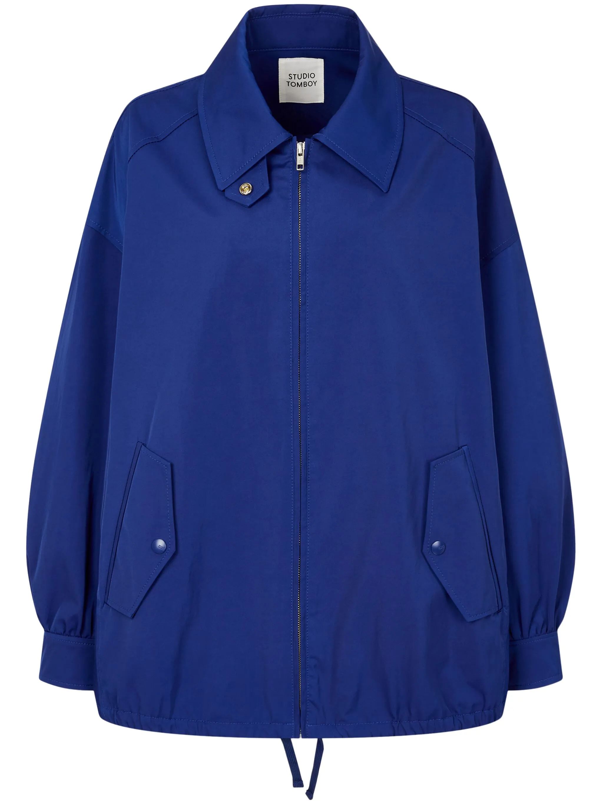 

Куртка оверсайз на молнии Studio Tomboy, синий