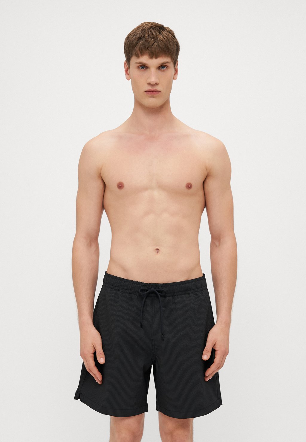 

Шорты для плавания PULL ON Abercrombie & Fitch, черный