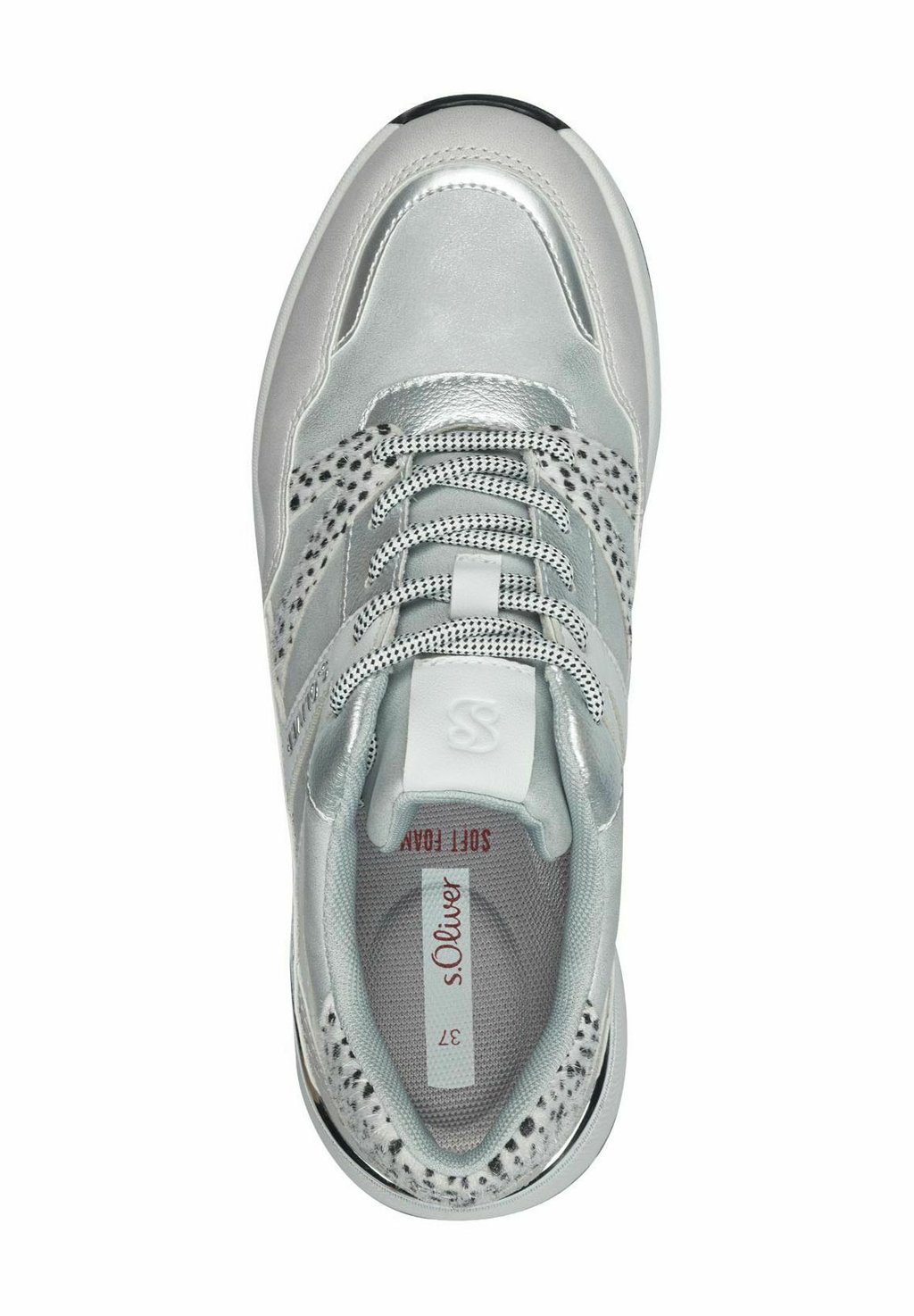 Кроссовки SNEAKER s.Oliver, серебряный — фото 3