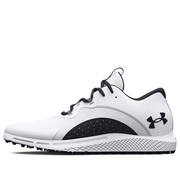 

Кроссовки charged draw 2 spikeless golf 'white black' Under Armour, белый