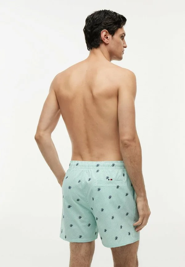 Плавки средней длины с вышивкой ithaca Tommy Hilfiger, Jade Wink Ecru Ithaca — фото 3