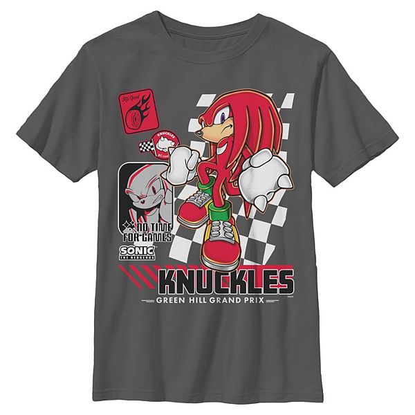 

Футболка с принтом Sonic the Hedgehog Knuckles для мальчиков 6-20 Licensed Character