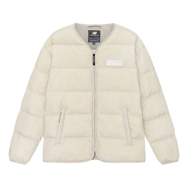 

Куртка New Balance Warm Down Jacket 'Cream White', белый
