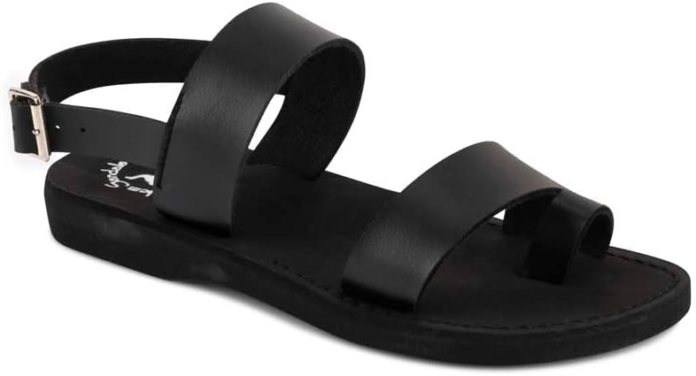 

Сандалии мужские Carmel Vegan из искусственной кожи Jerusalem Sandals, черный