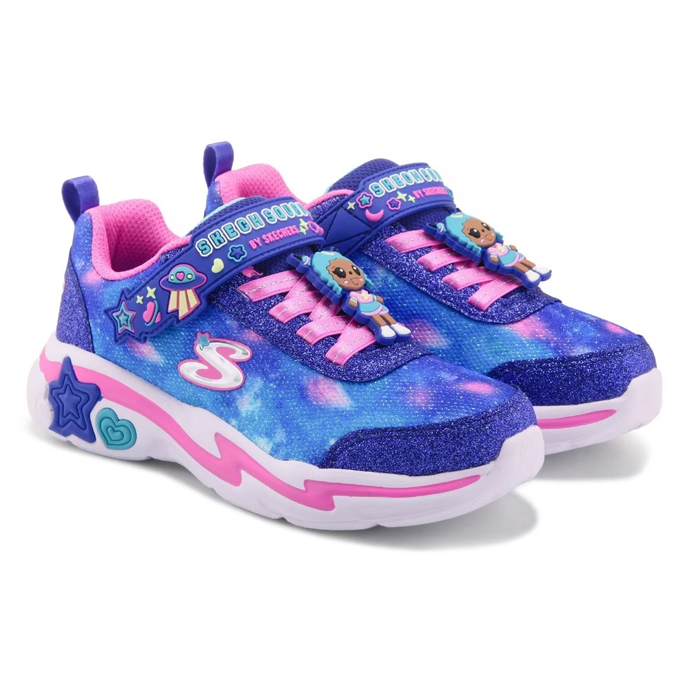 

Кроссовки Skech squad для маленьких/больших детей Skechers, синий