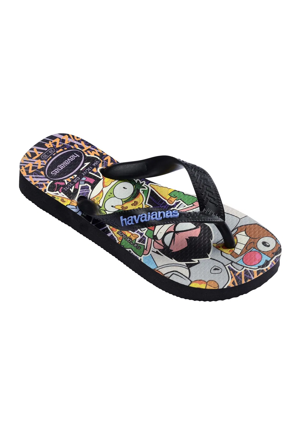 Сандалии Havaianas Warner черного цвета — фото 3