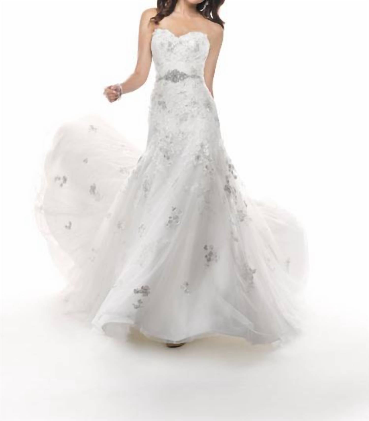 

Свадебное платье Delores цвета слоновой кости Maggie Sottero
