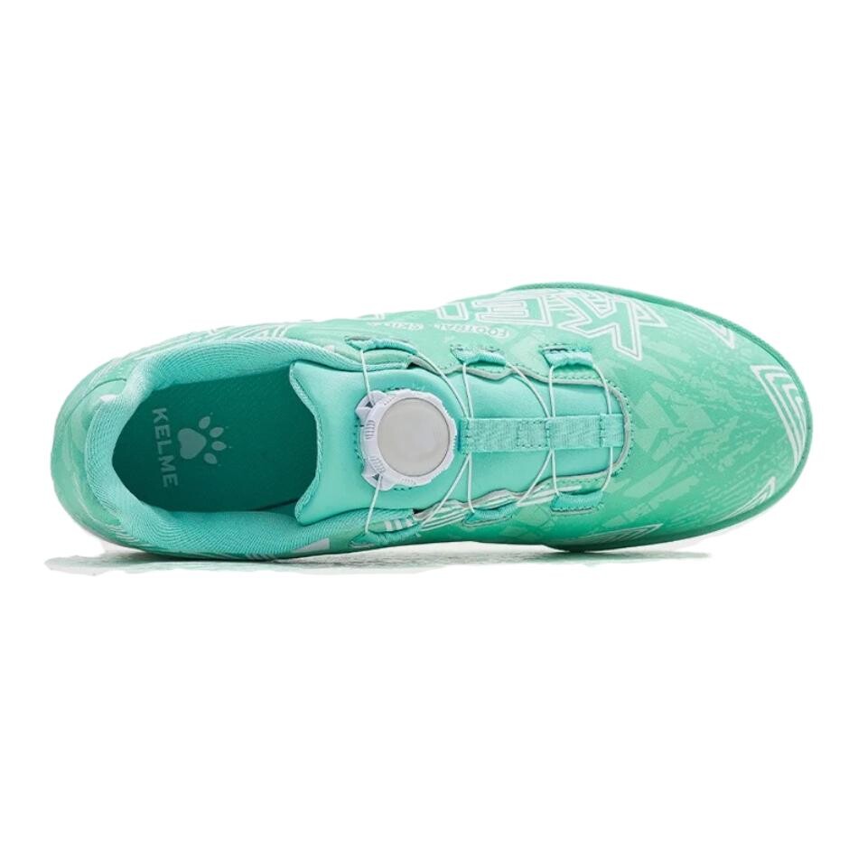 Детские футбольные бутсы Kids Low-top Mint Green Kelme, мятно-зеленый — фото 3