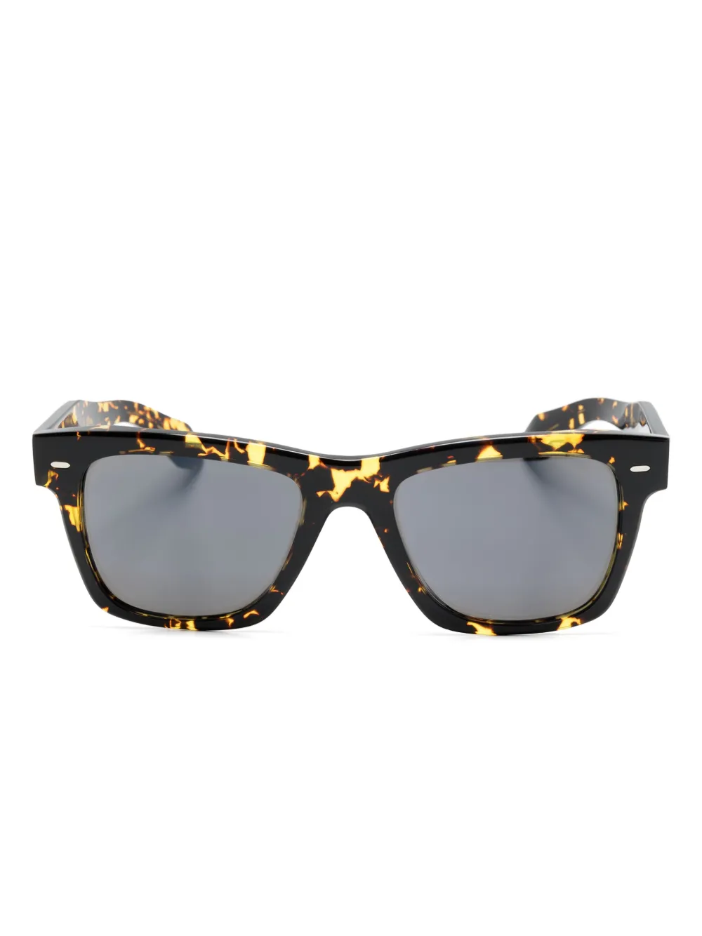 

Солнцезащитные очки N.04 черепаховой расцветки Oliver Peoples, черный
