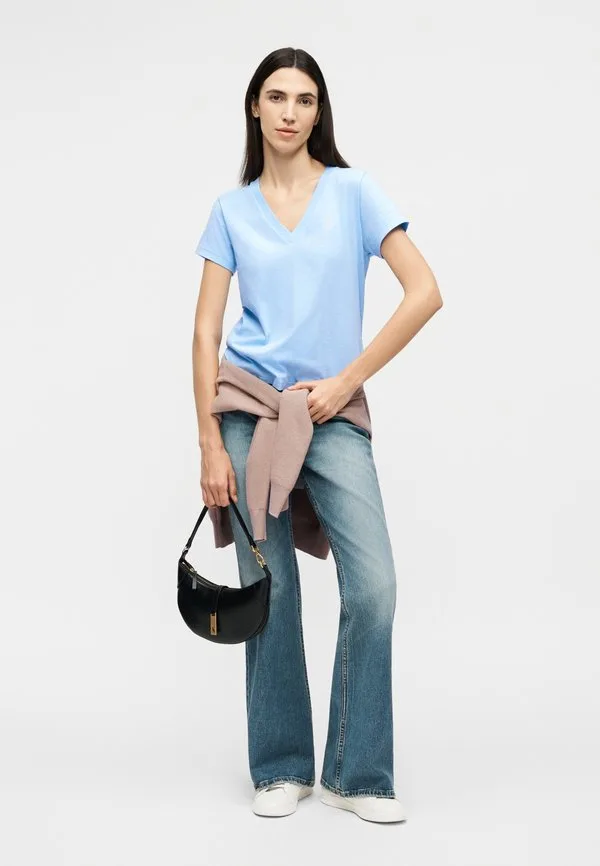 Простая футболка Polo Ralph Lauren, Baby Blue — фото 2