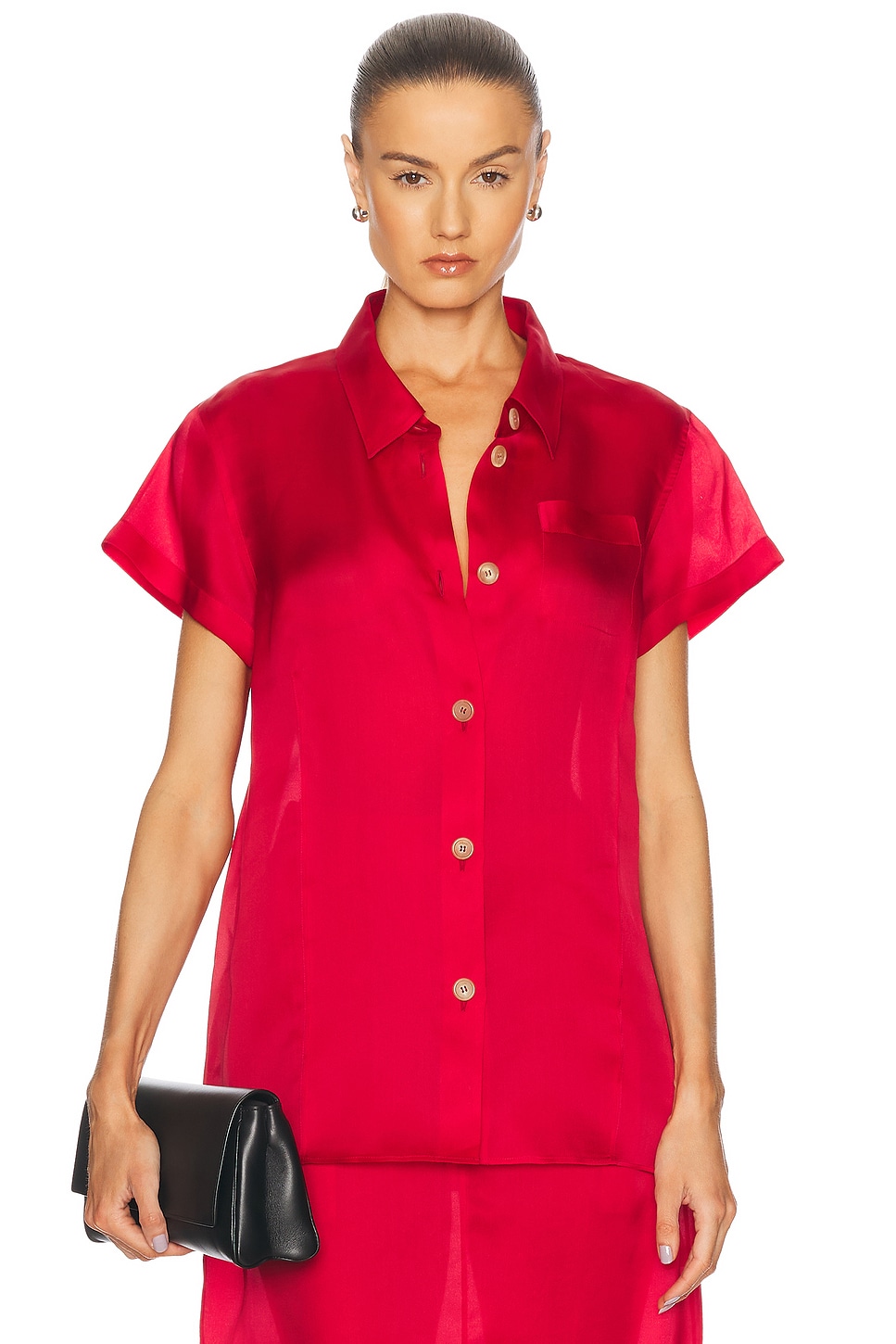 

Куртка Keefe Top Khaite, Raspberry