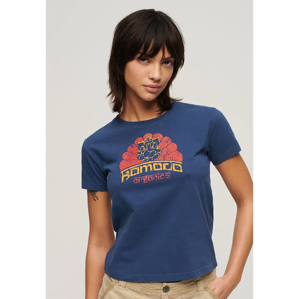 

Футболка Superdry Ganesh Fitted, синий