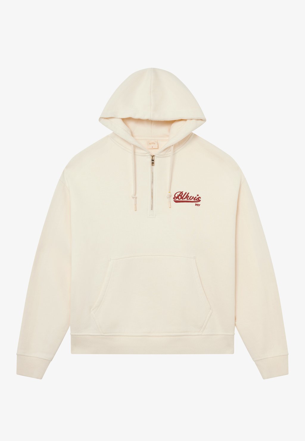 

Толстовка с капюшоном SCRIPT HALF ZIP HOODY BLKVIS, деним