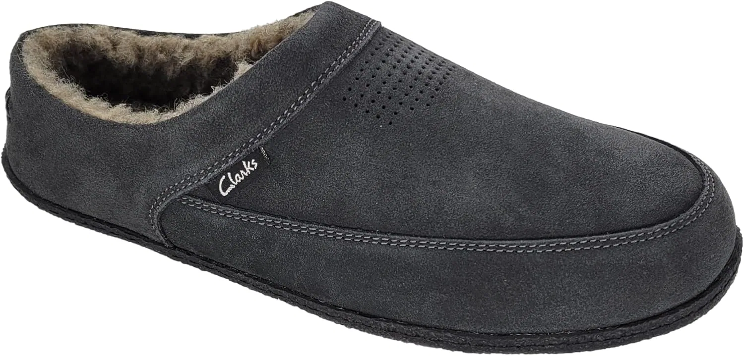 Тапочки мужские, Clarks, серый
