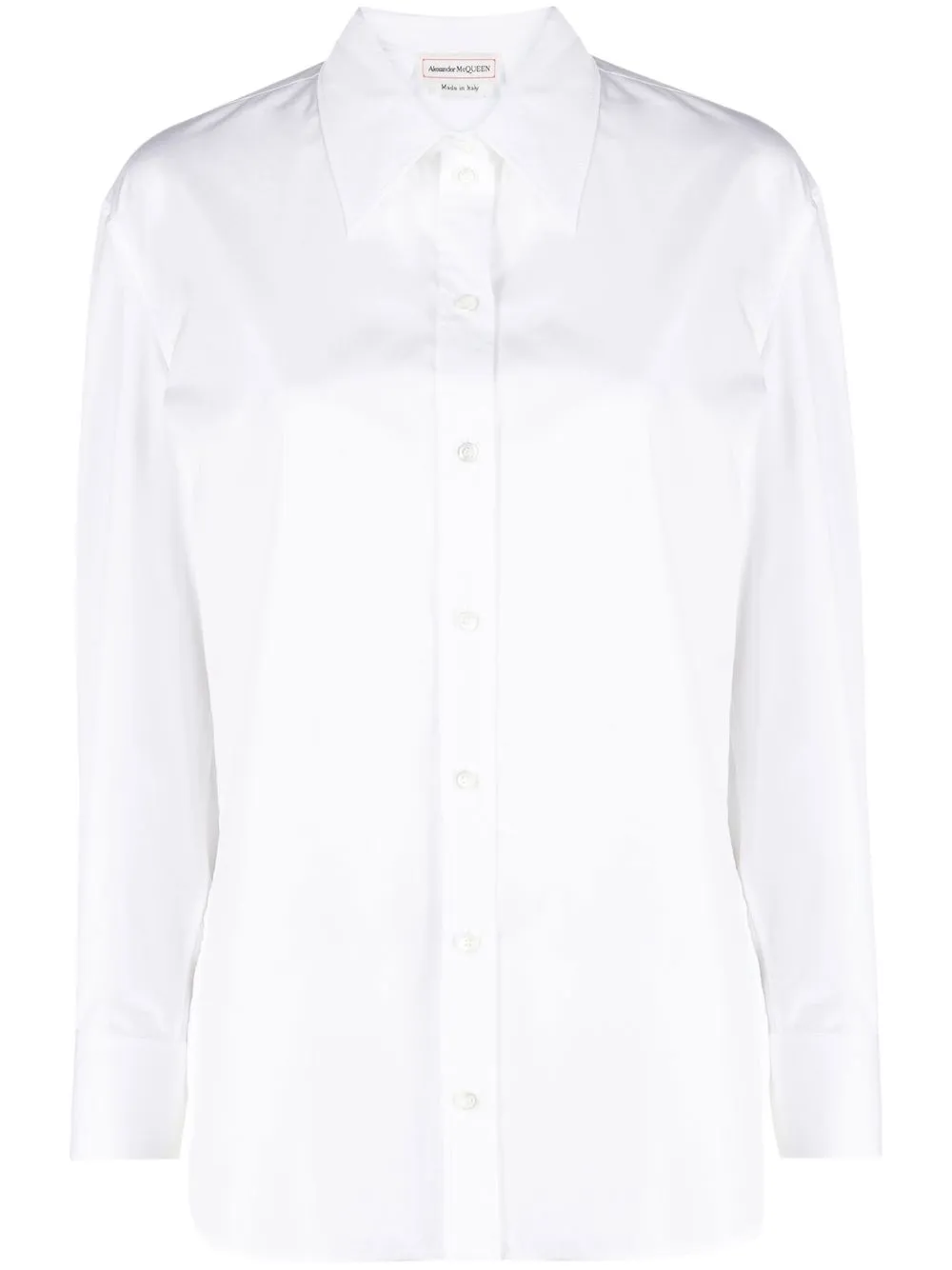 

Рубашка с длинными рукавами Alexander McQueen, белый
