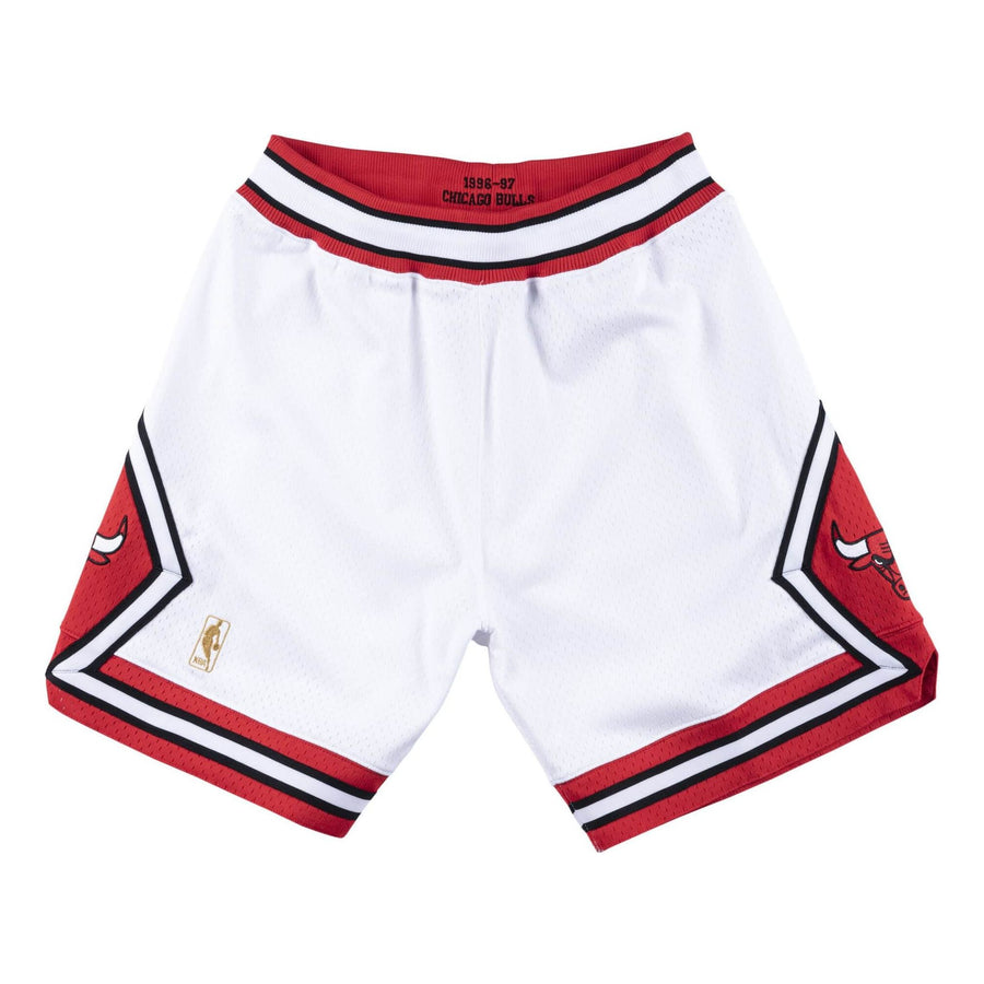 

Спортивные шорты Mitchell & Ness NBA Authentic Shorts Chicago Bulls 1996-97 'White Red', белый