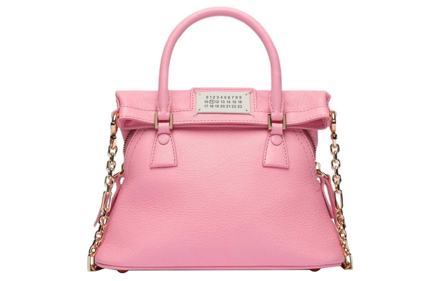 

Maison Margiela Кожаная сумка через плечо мини женская розовая