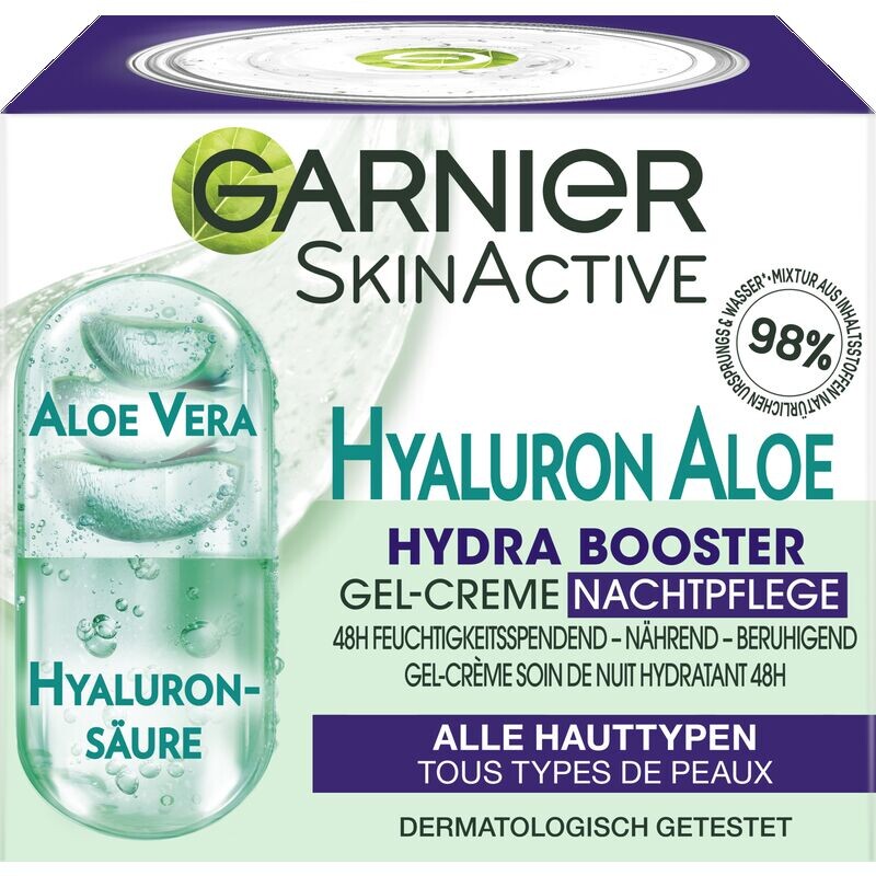 

Hydra Booster Гель-крем Ночной уход Garnier, 50 ml