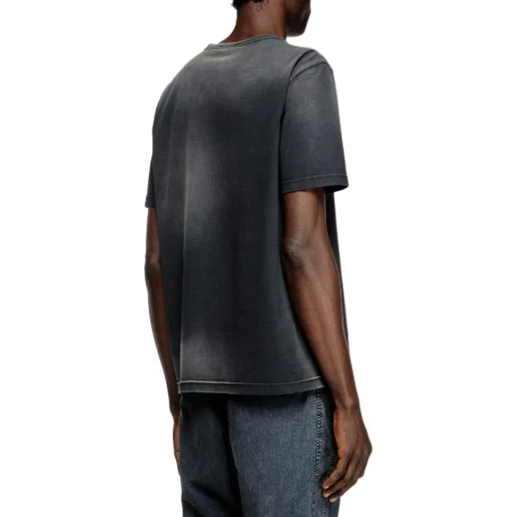 Футболка T Adjust T1 Faded DIESEL, Black — фото 3