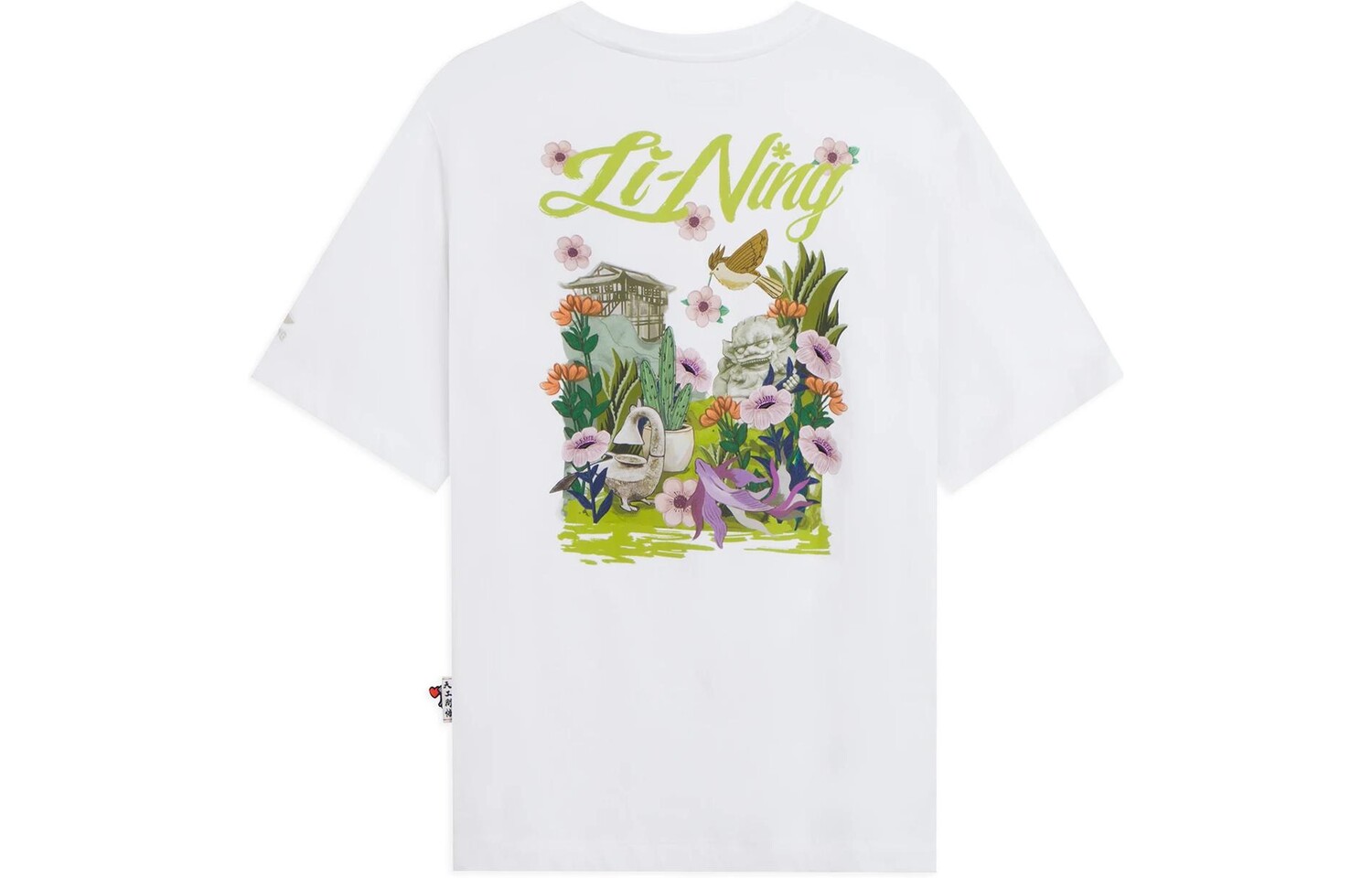 

Футболка женская из коллекции Sports Life белая Lining