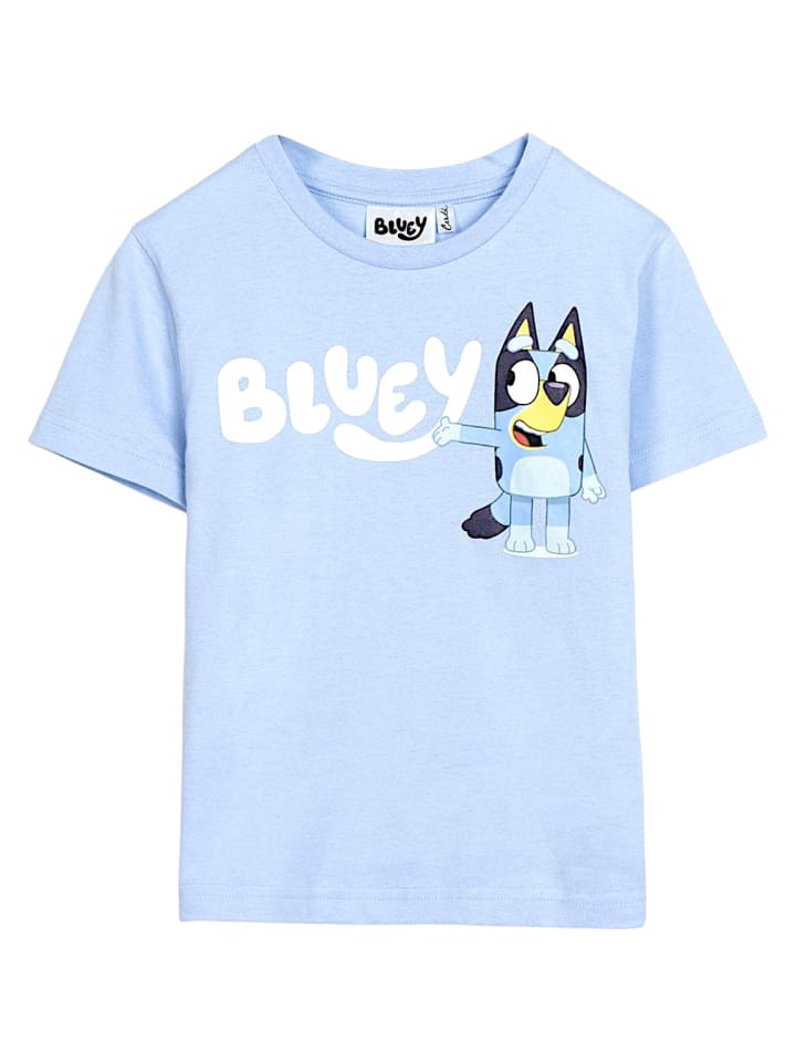 

Футболка Bluey, светло-синий