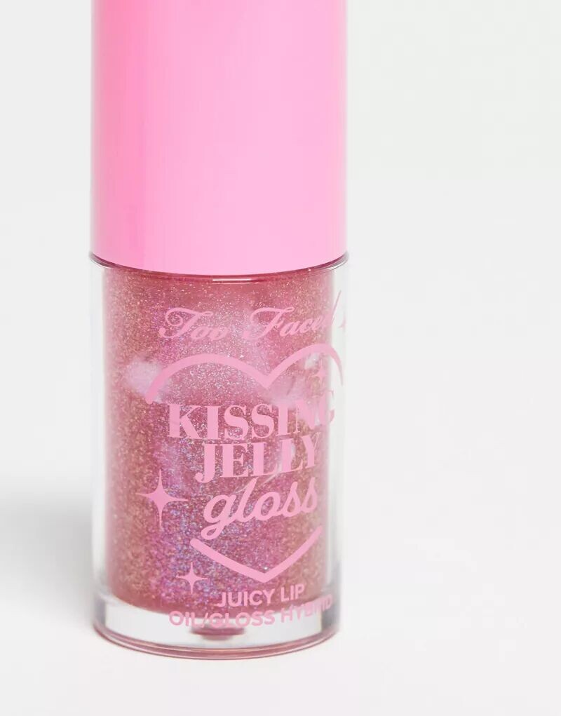 Too Faced – Kissing Jelly – масляный блеск для губ цвета Grape Soda Too Faced Cosmetics — фото 4