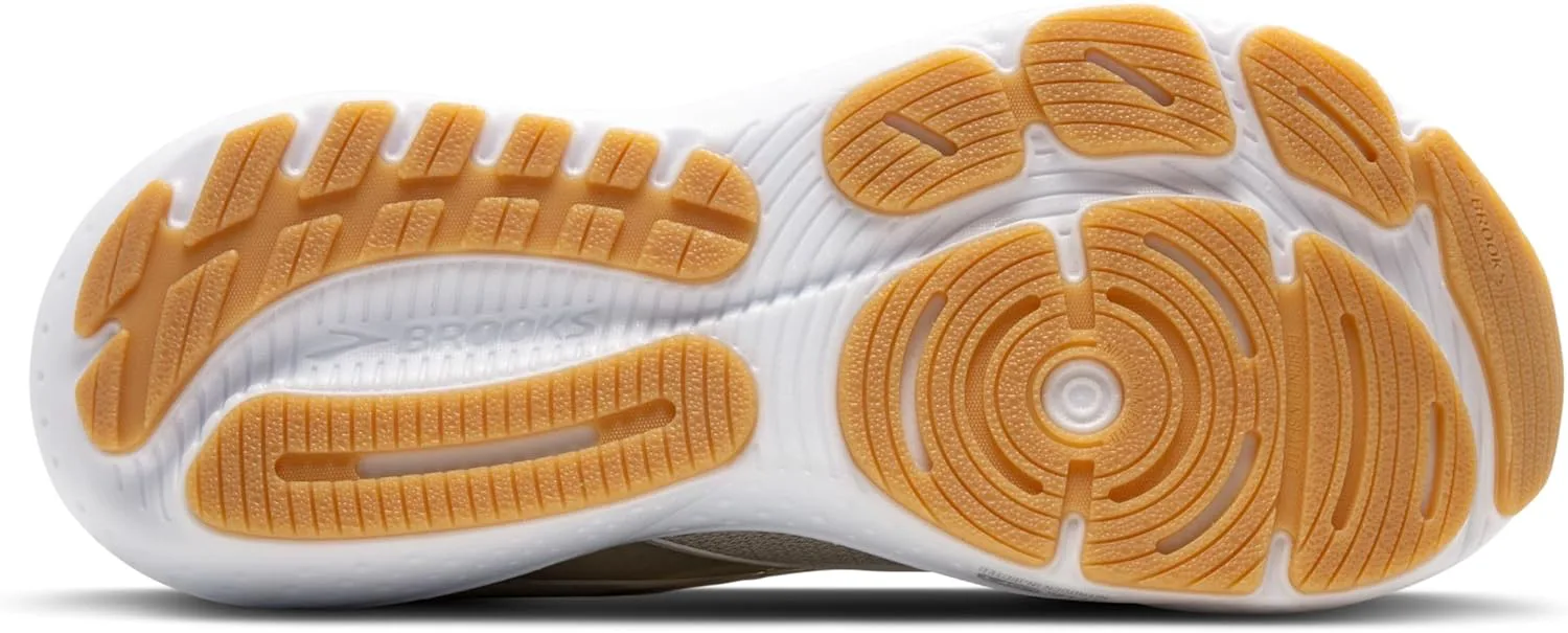 Мужские кроссовки Brooks Glycerin 21 Neutral для бега, хаки/серебристый/белый — фото 2