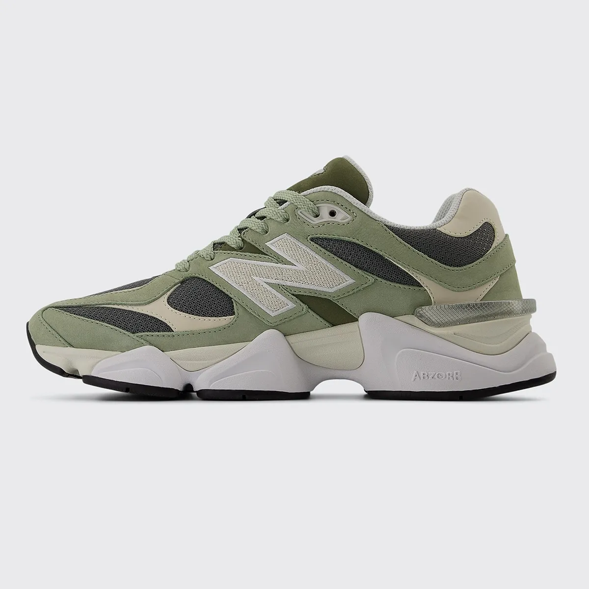 Женские кроссовки повседневные 9060 New Balance, зеленый — фото 3