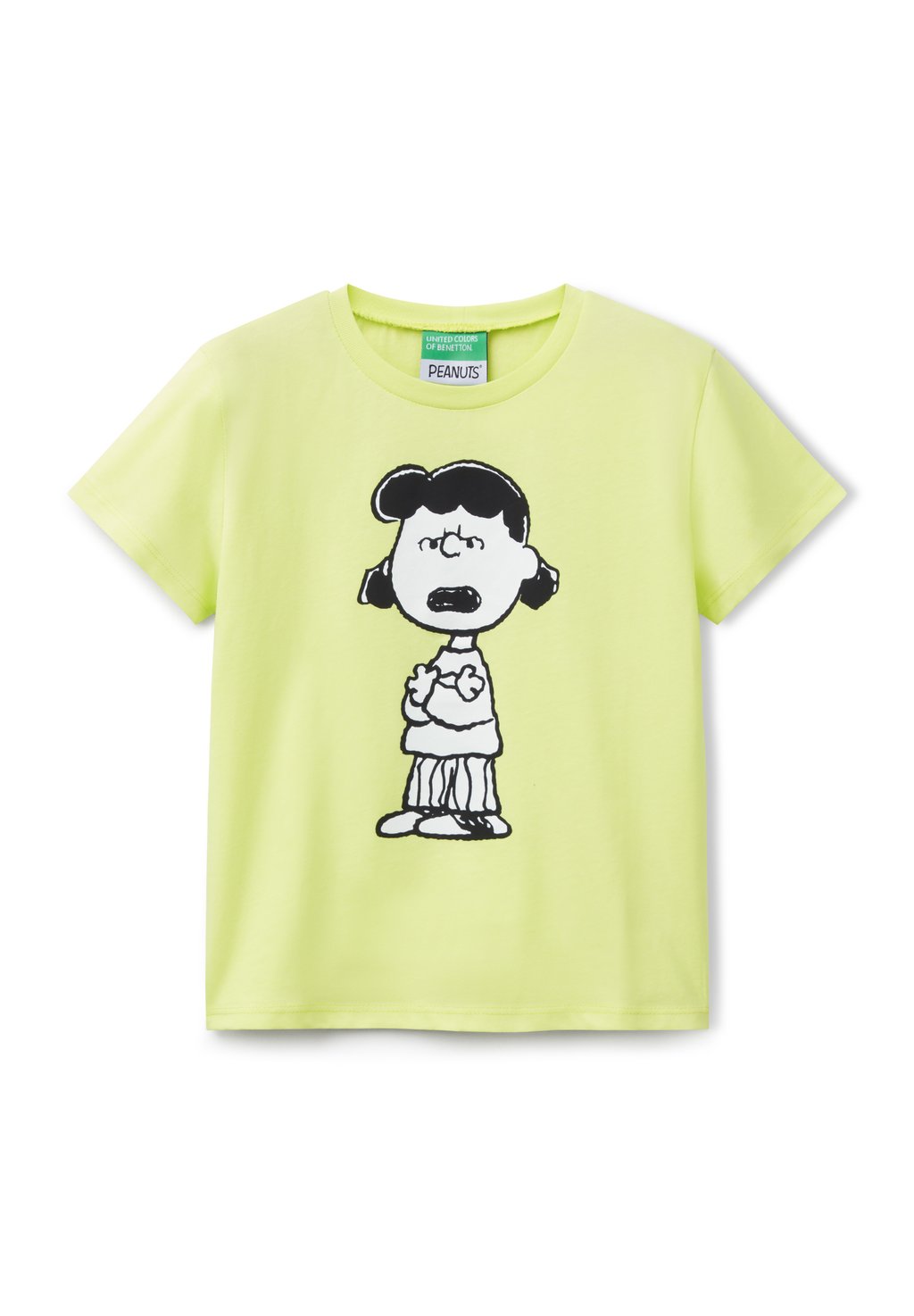 

Футболка с принтом United Colors of Benetton, желтый