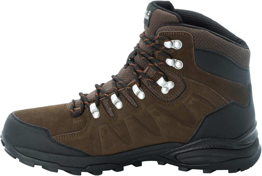 

Мужские ботинки Jack Wolfskin Refugio Texapore Mid M, коричневый