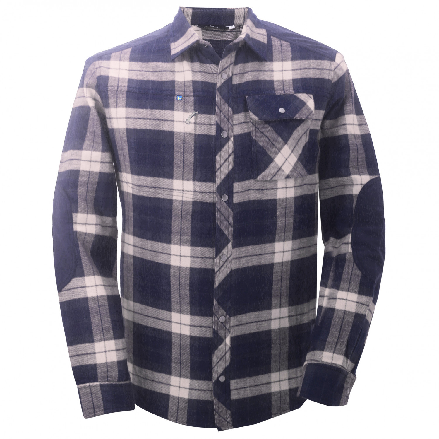 

Рубашка 2117 Of Sweden Flanel Shirt Sveg, темно синий