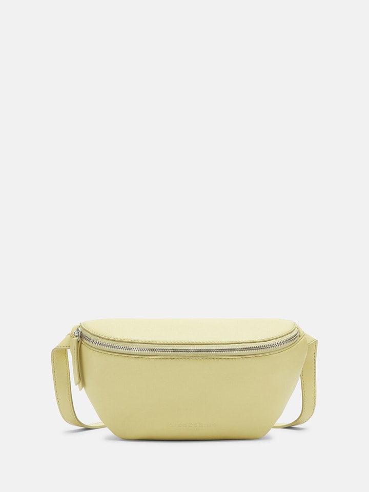 

Кожаная поясная сумка "Tavia" желтого цвета - (Ш)32 x (В)14 x (Г)7 см Liebeskind Berlin