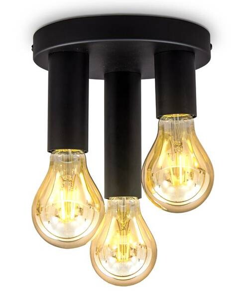 

Потолочный светильник B.K. Licht Retrodesign BKL1383, черный