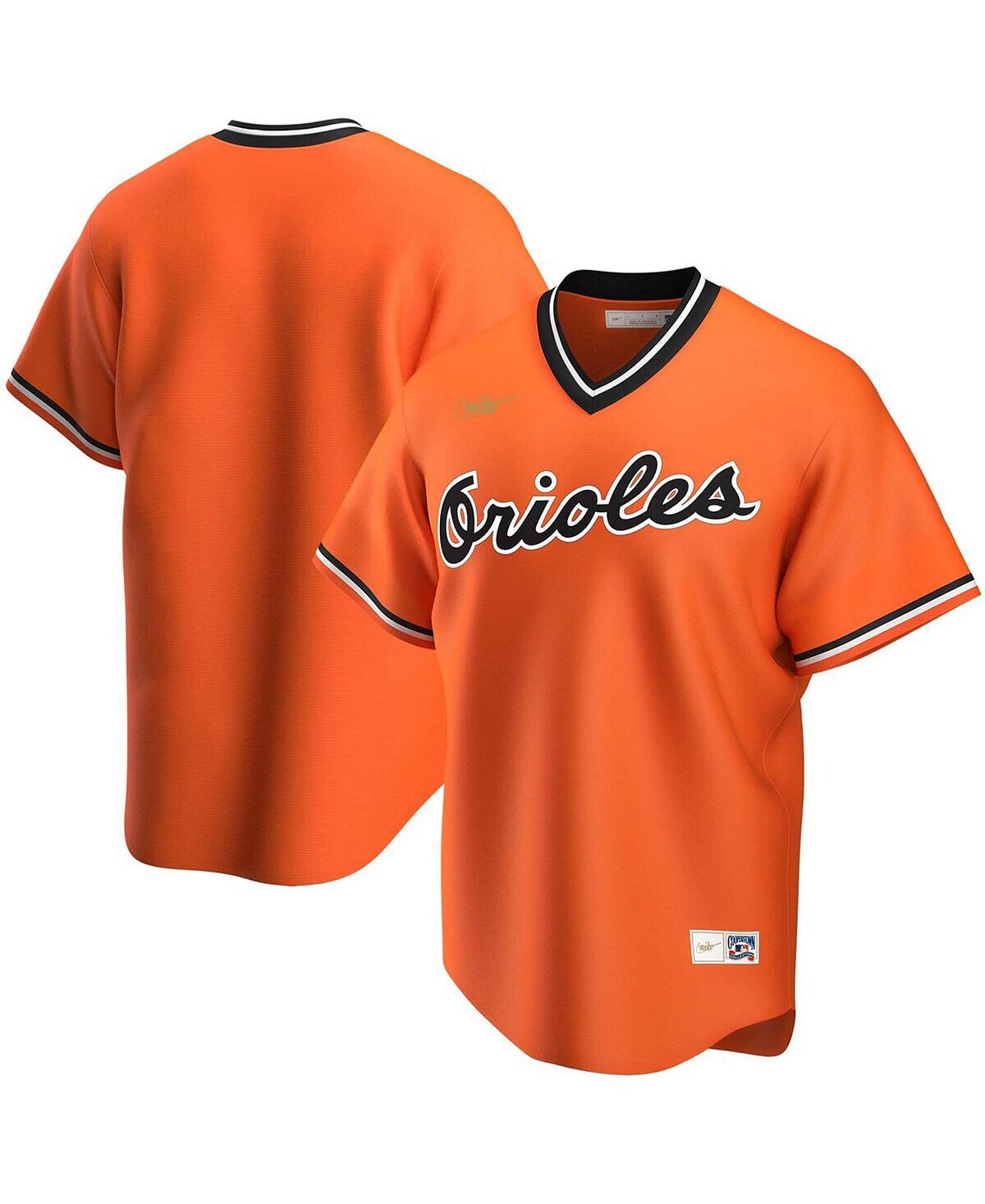 

Мужская оранжевая футболка команды Baltimore Orioles Alternate Cooperstown Collection Nike, Оранжевый, Мужская оранжевая футболка команды Baltimore Orioles Alternate Cooperstown Collection Nike