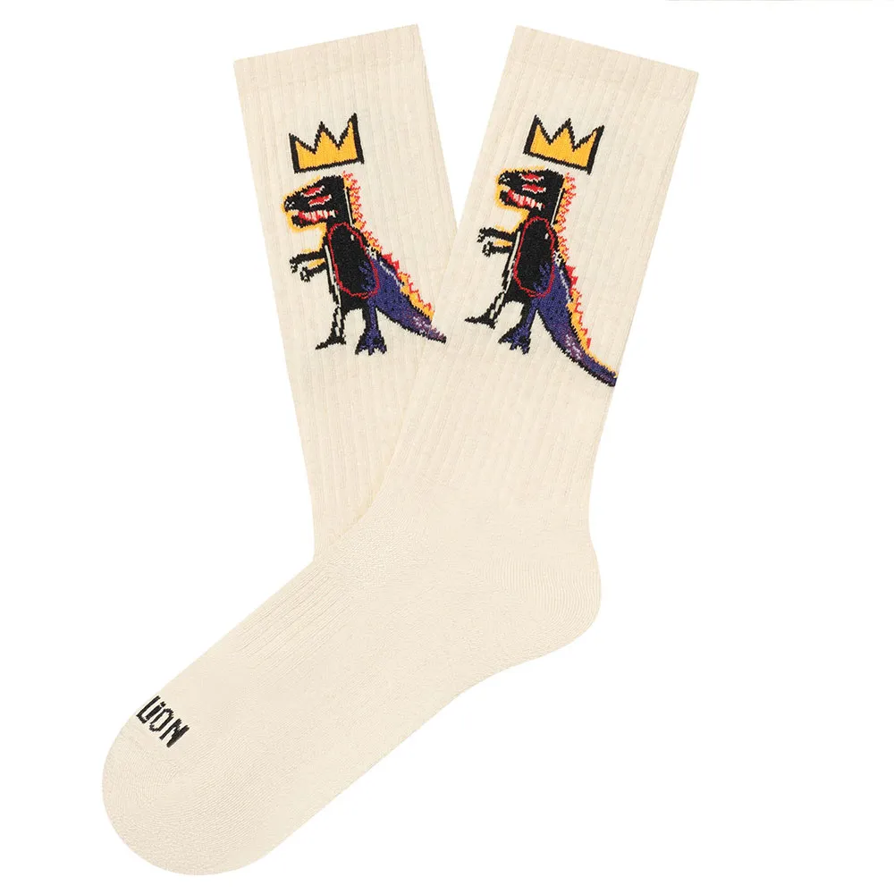 

Носки Jimmy Lion Athletic Basquiat Pez Dispenser long, бежевый