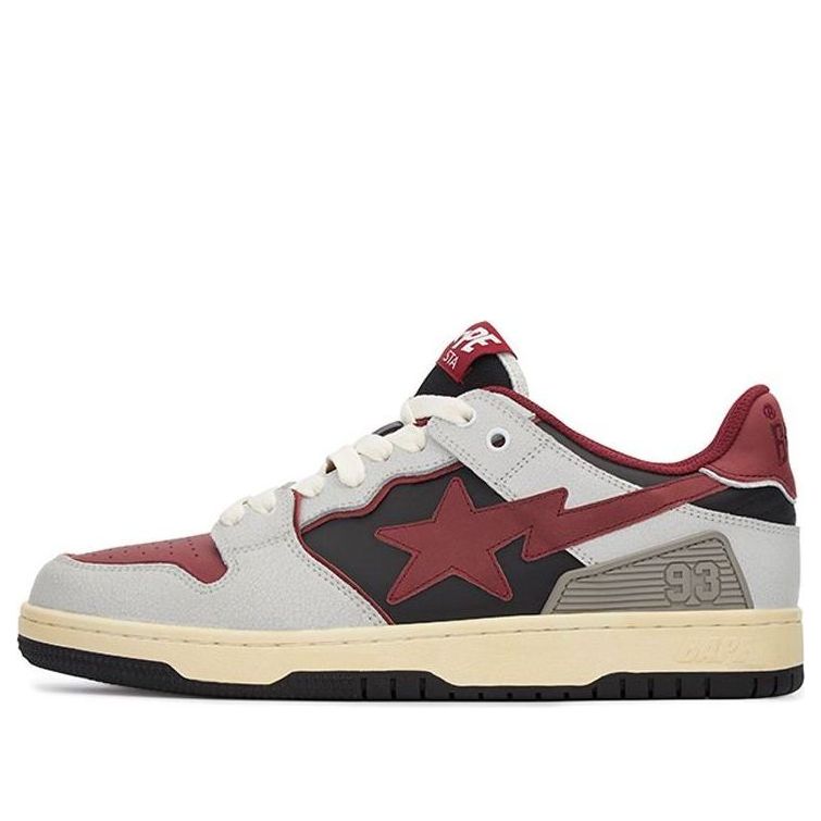 

Кроссовки A Bathing Ape Sk8 Sta #4 'Red', красный