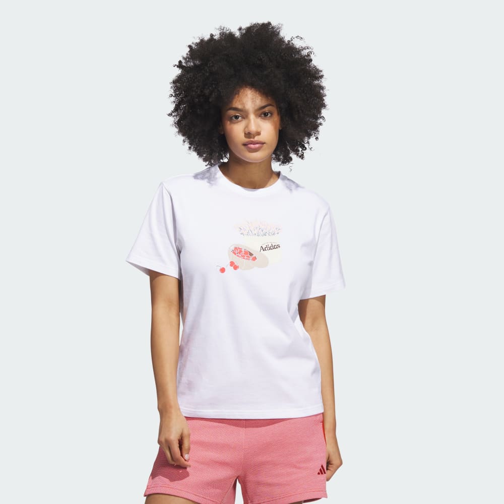 

Футболка Adidas Farmers Market Graphic Tee, белый